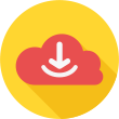 Cloud computing icon